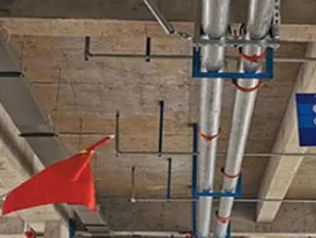 宜秀管廊支架的安装方法